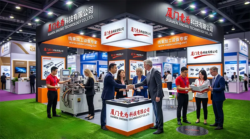 XIAMEN JINGWEI TECHNOLOGY bezocht de 2025 München Automation Equipment Exhibition