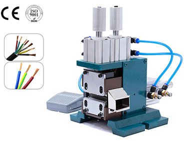 Hoe bedien je een Verticale Pneumatische draadstripmachine WPM-3F