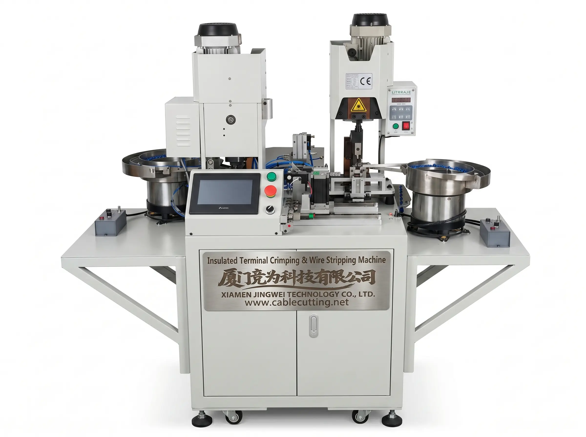 Automatische krimpmachine voor geïsoleerde terminals WPM-R8 – Efficiëntie & precisie