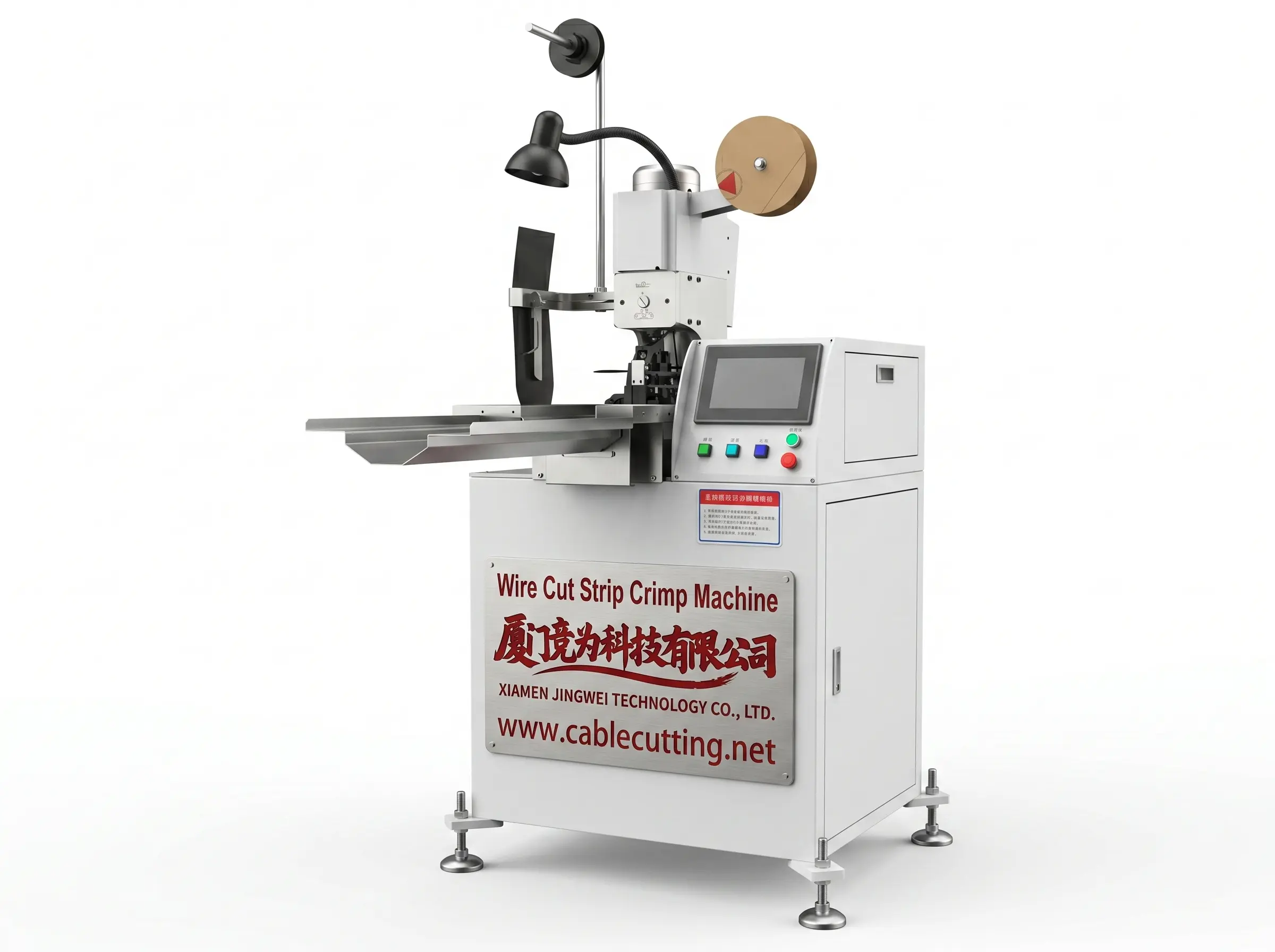 Automatische Kabelkrimpmachine WPM-151 – Snelle en Nauwkeurige Draadverwerking