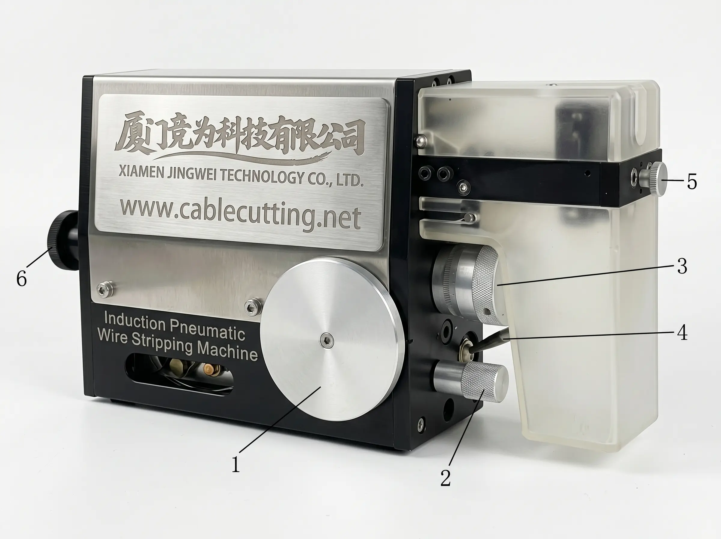 Inductie Pneumatische Draadstripmachine WPM-2018 – Efficiënte industriële kabelverwerking