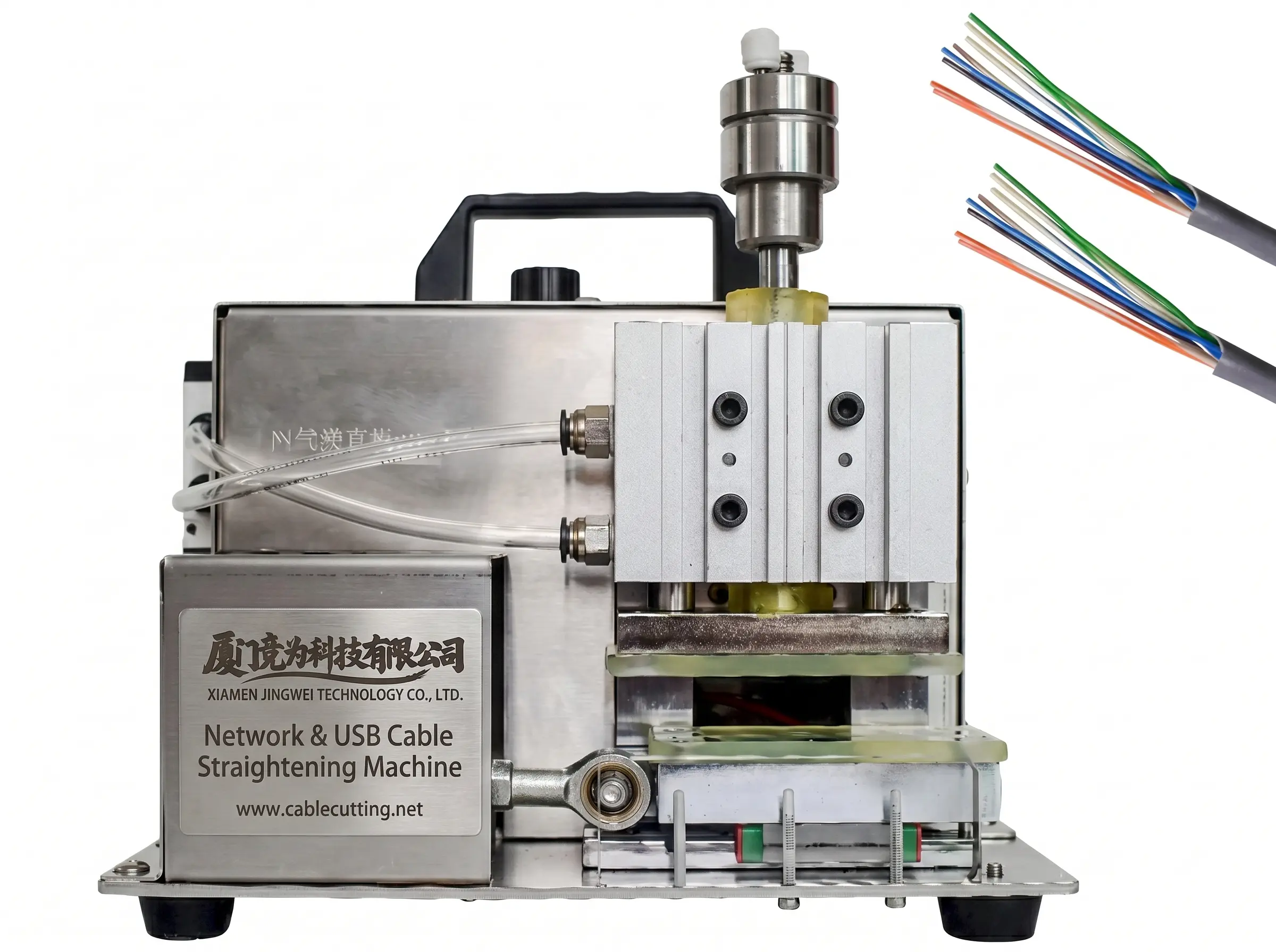 Netwerkkabel strijkmachine WPM-809D – Nauwkeurige en efficiënte draadverwerking