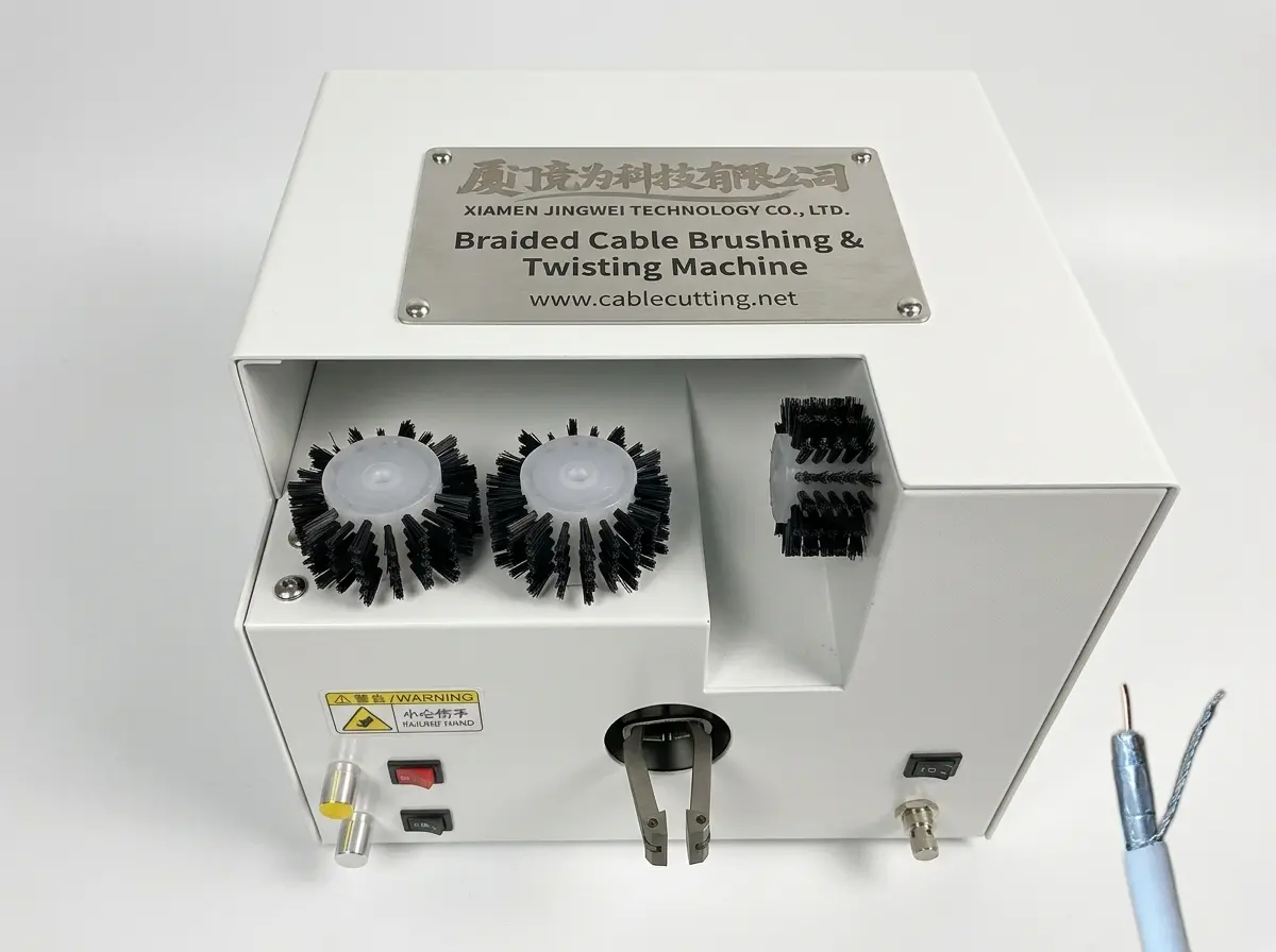 Afgeschermde Draadborstel Twijnmachine WPM-192 - JINGWEI