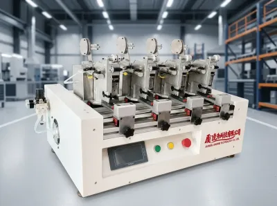 4-Station Synchrone Multikops-draadbundel-tapewikkelmachine JW-MH04