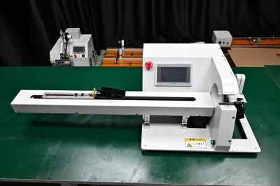 Lijmbandwikkelmachine met eenzijdige draadtrekking JW-303K-1.0m Thumb