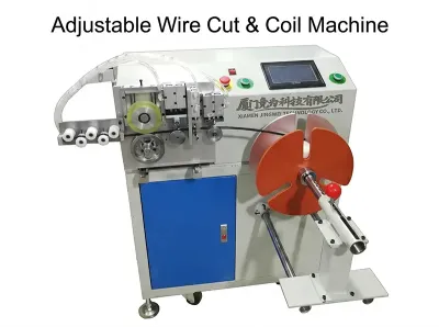 Automatische instelbare draadsnij- en oprolmachine WPM-110CL