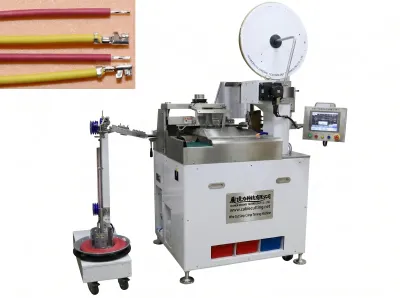 Automatische Draadknip-, Strip- en Krimpmachine 501S Thumb