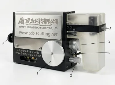 Inductie Pneumatische Draadstripper - Hoge Nauwkeurigheid WPM-2018 - Enkeladerige Draadstrip- en Twistmachine