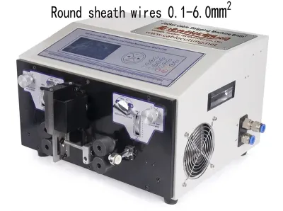 Mantelkabel Stripmachine 6mm² voor Beklede Draden WPM-09HT - Draadknip- en Stripmachine