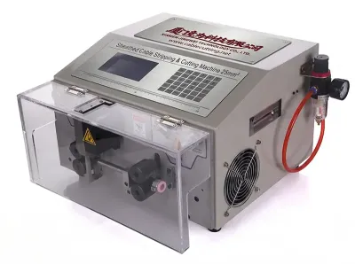Automatische Mantelkabel Strip- en Knipmachine 25mm² WPM-09HT2