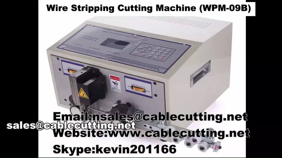 WPM-09C Automatische Draadstripmachine - Efficiënte en Precise Industriële Oplossing