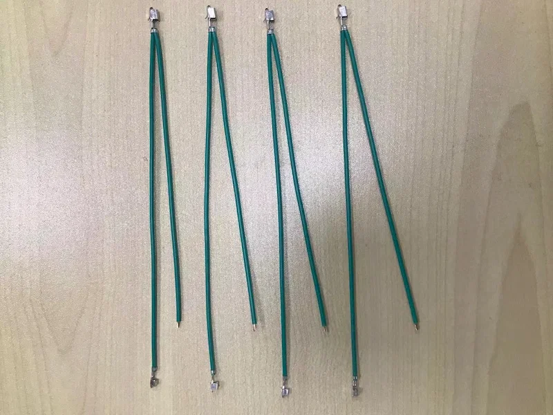 Voorbeeldweergave van driezijdige krimpmachine met twee draden