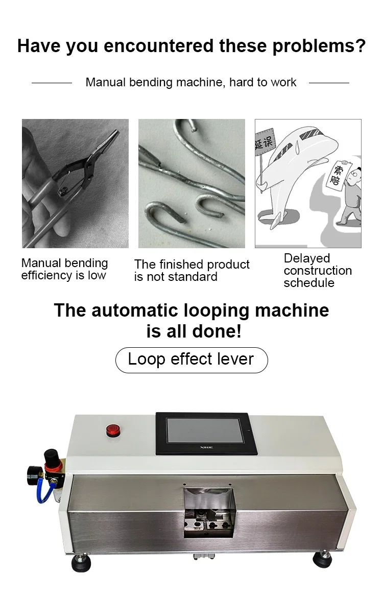 De Machinevan de metaaldraden Lijn, de Machine van de Haaklijn, de Buigende Machine van bogen 