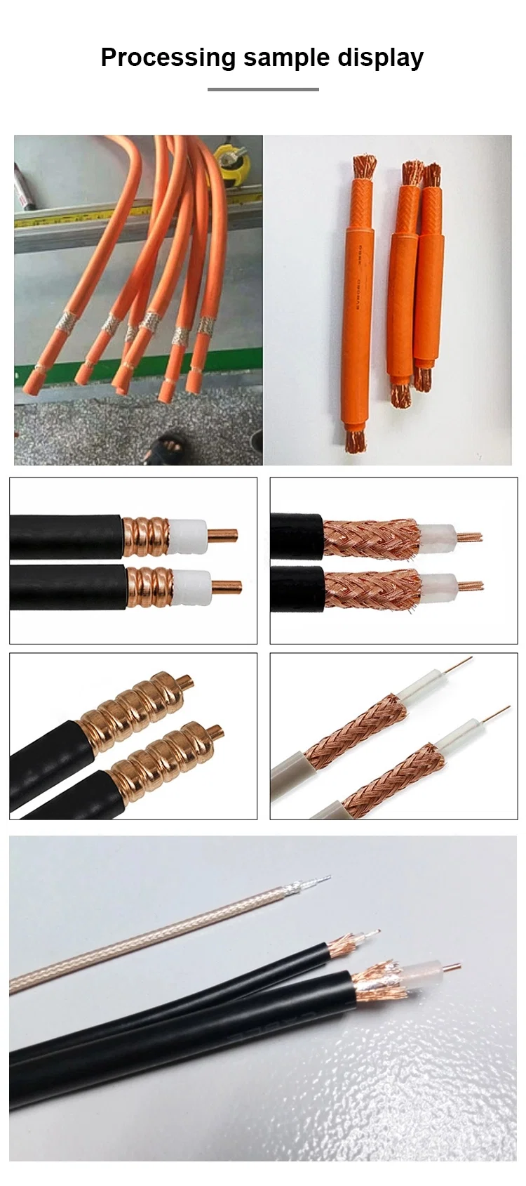 Coaxiale kabelstripmachine, grote vierkante kabelpinstripper Computergestuurde snijstripmachine