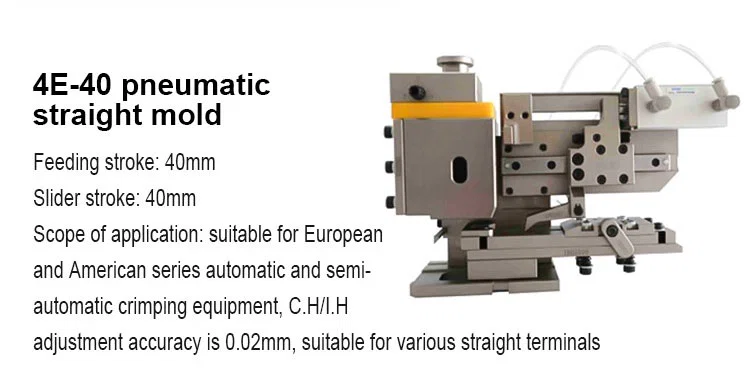  pneumatische rechte vorm, Wire Terminal krimpapplicator, Terminal persgereedschap, Terminal krimpapplicator