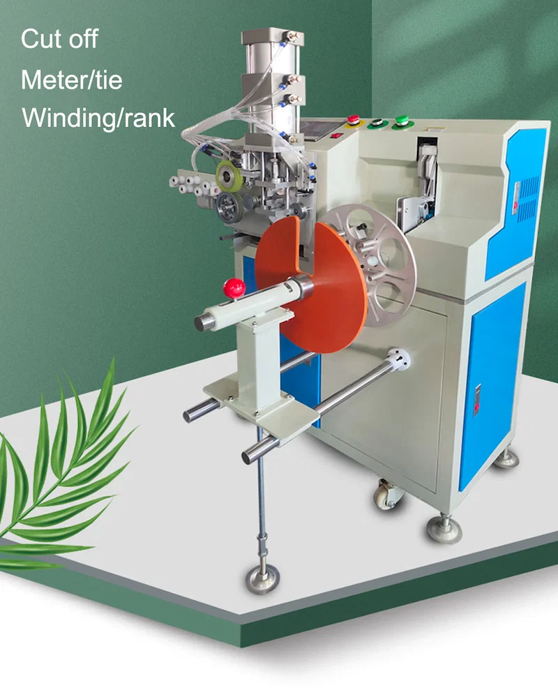  staalkabel statistische lengte opgerolde gesneden gebonden machine, kabel oprollen bindbundel met metertelling, draad snijden spoel wikkelen bindmachine, kabel herwikkelen machine, volautomatische binddraad bindmachine, draad wikkelen spoel machine 