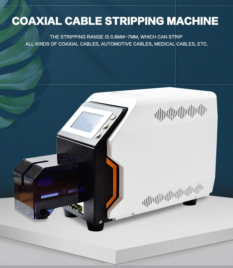 Coax kabelstrippermachine, Coaxiale kabelstripmachine, Coaxkabelstripmachine 