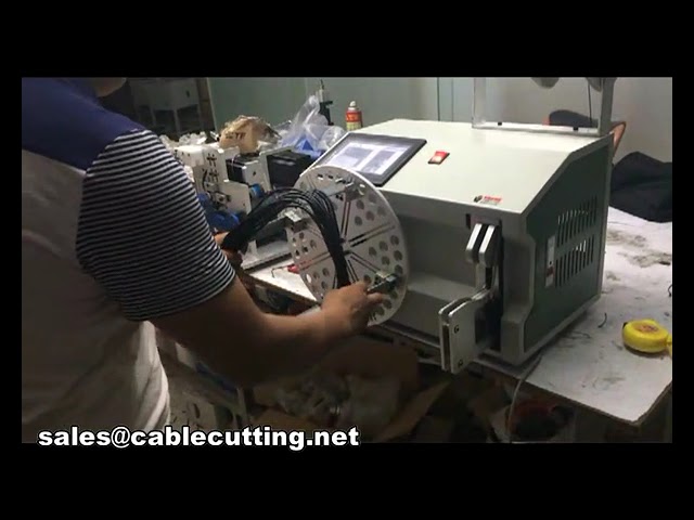 Cable Winding and Binding Machine WPM-212 | Automated Wire Coiling