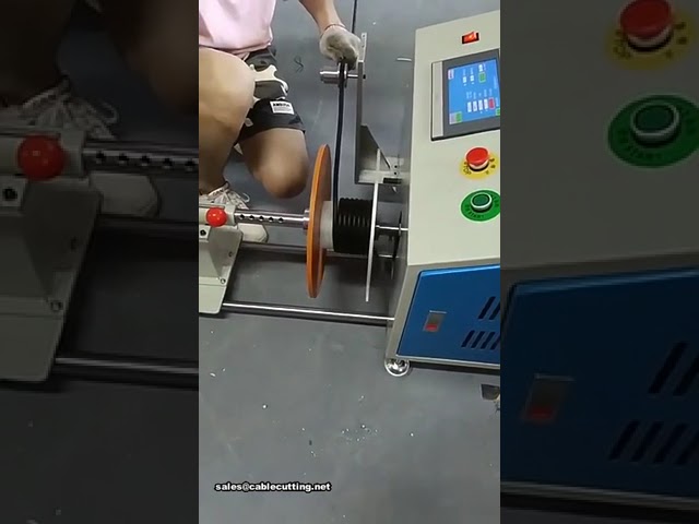 Precisie kabelmeet- en opwikkelmachine voor industriële automatisering
