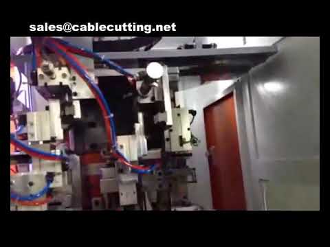 Automatische krimpmachine voor driepins stekkerinserts - Hoge precisie