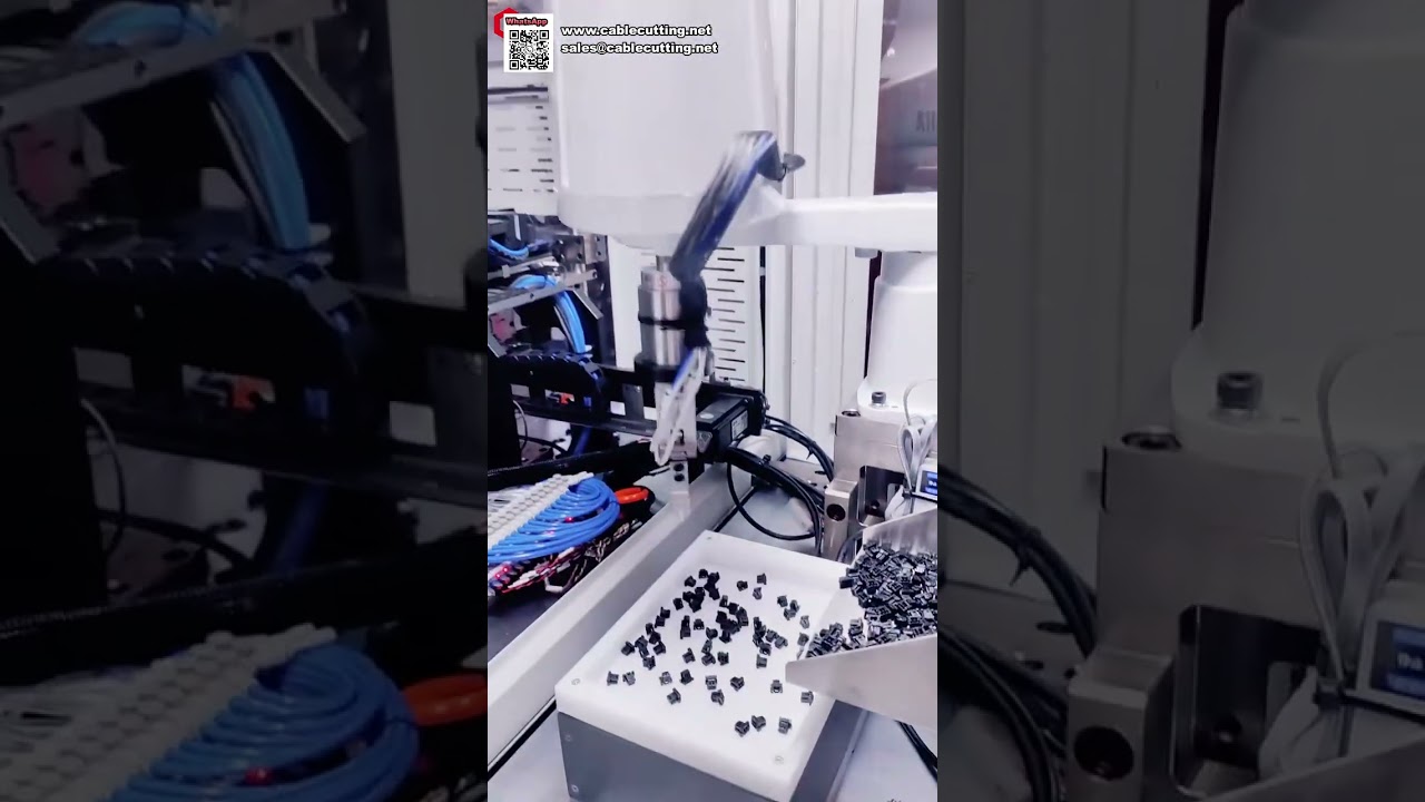Automatische Flexibele Toevoerbak Machine voor Terminalkrimpen en Connectorhuis Insertie