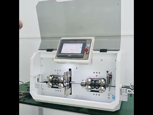 Professionele 10-aderige kabelstrip- en snijmachine | Binnen- en buitenmantel pellen