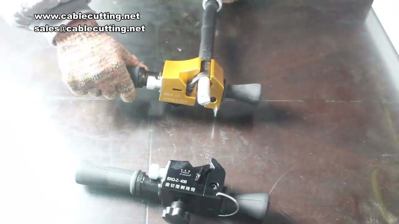 Handheld Multifunctional Wire Stripper for 40mm High Voltage Cable Stripping Nippers, 270-60-50mm