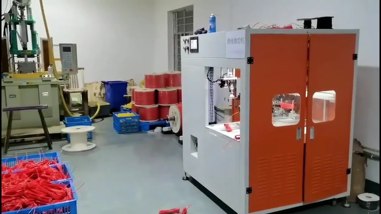 Industrial Wire Winding and Cutting Machine Equipment
