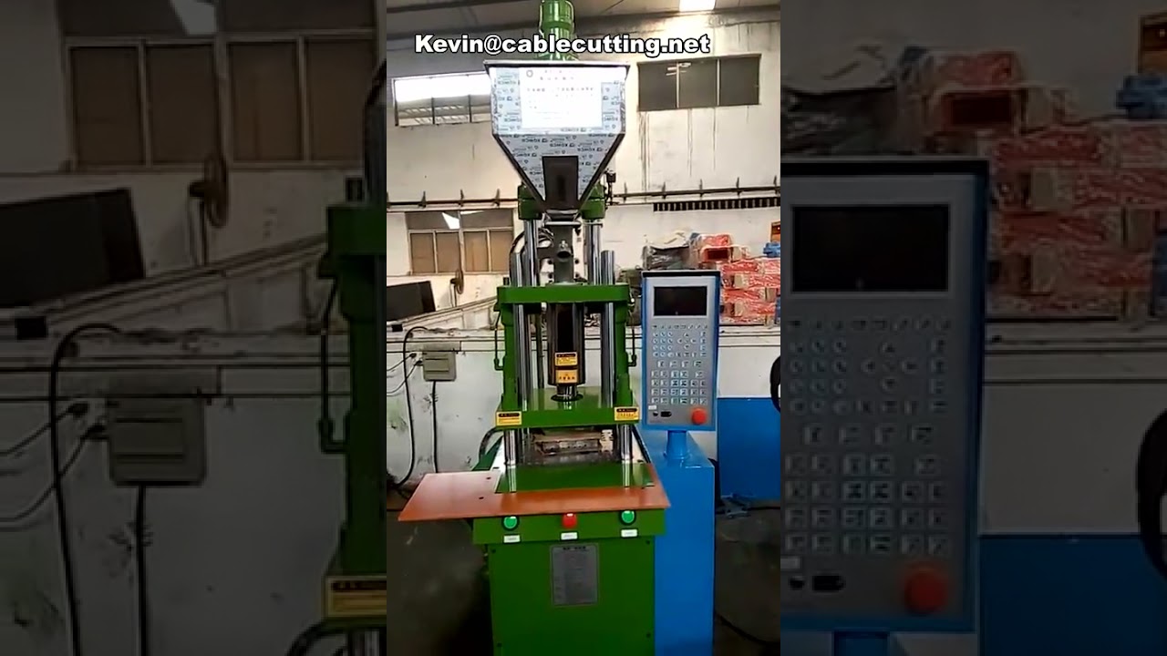 Verticale Kunststof Spuitgietmachine 35 Ton – Ideaal voor Kleine Productiebedrijven
