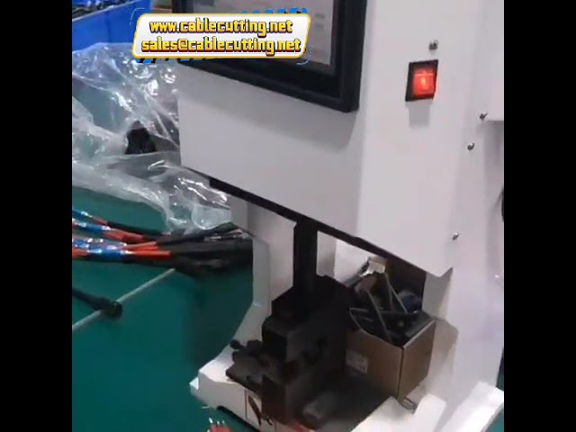 Servo OTP Hexagonale Terminalmachine met Vrije Matrijs Wissel | intelligente touchscreen krimpmachine