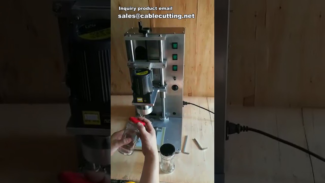 Blikdeksel & Kunststof Deksel Kapmachine | Efficiënte Capping Machine