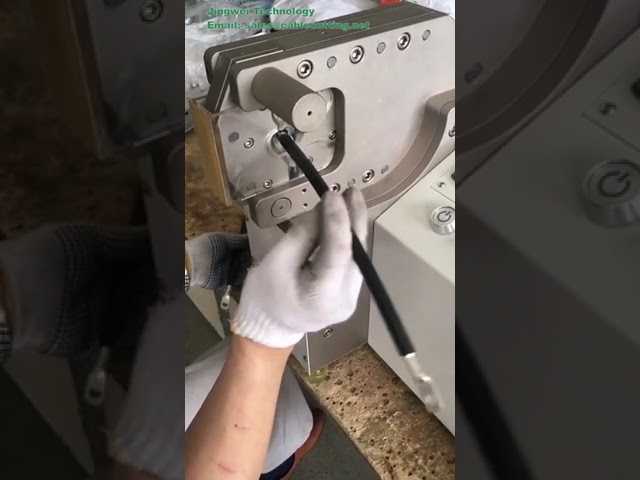 Servo Hexagon Crimping machine ; Big thick wire crimp machine