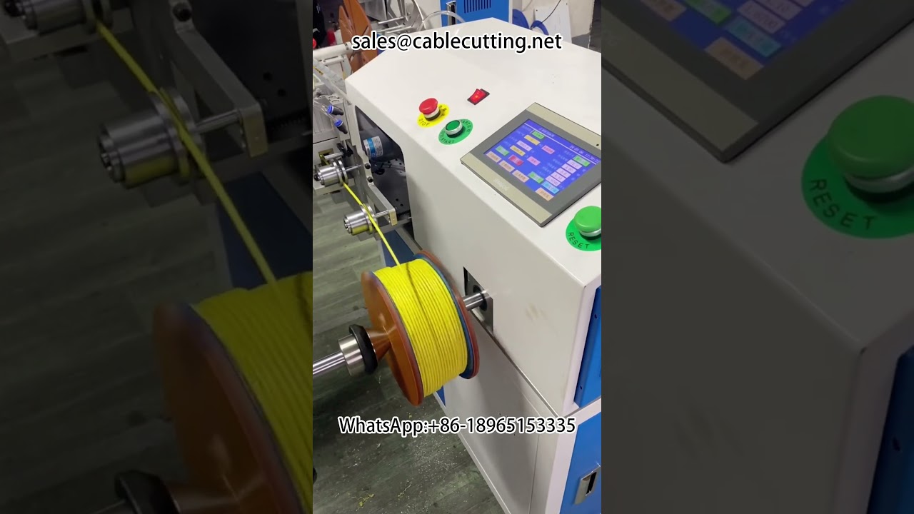 Draad- en kabelopwinder | Industriële haspelmachine voor efficiënte verpakking