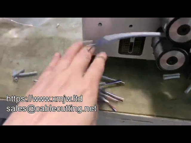 WPM 360 datasnoer stripmachine | Kabel knippen en strippen | Kabelproductie apparatuur