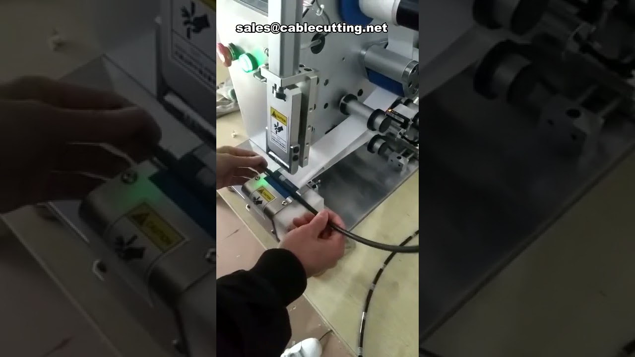 Ronde kabelmarkeermachine - Efficiënt etiketteren van draden en kabels