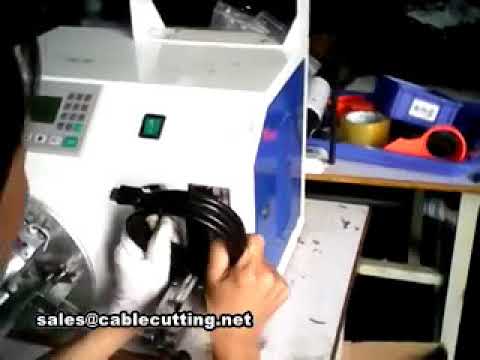 Automatische wikkel- en bindmachine voor 2,4 meter HDMI-kabels