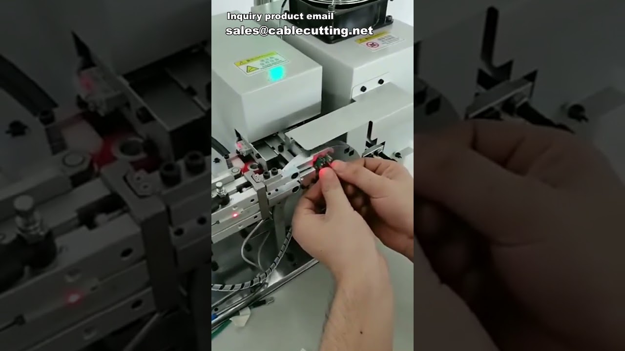 Hulsinvoermachine, Automatische draadhulsinvoer- en verwarmingsmachine, Efficiënte draadhulsinsertie