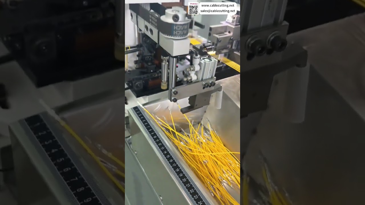 Dubbele kop terminalmachine 5-draads - korte productietool voor maatwerk klantkabels