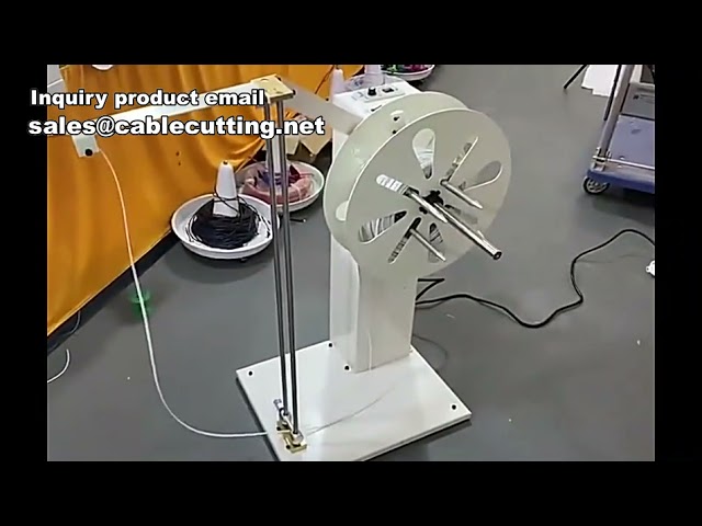 Vrijstaande elektrische draadkabel prefeeder - efficiënte kabeltoevoer voor industriële machines