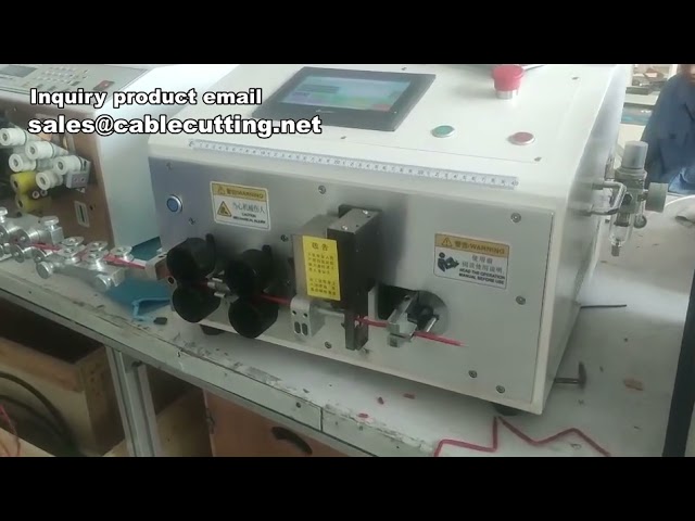 Automatische Draadbuig-, Snij- en Stripmachine | Alles-in-één Oplossing