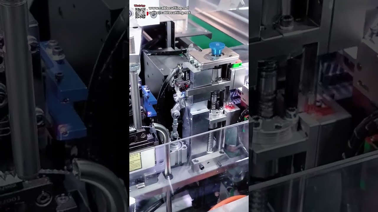Professionele volledig automatische terminalmachine voor dubbelzijdig crimpen en meeraderige draadverwerking