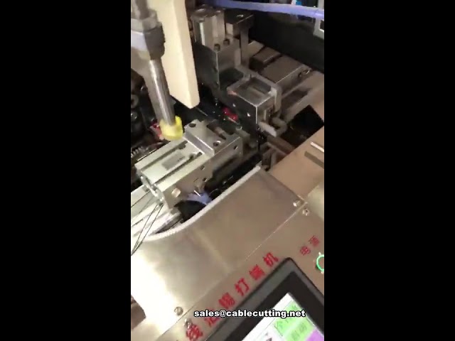 Automatische vijfaderige terminalkrimpmachine | Efficiënte kabelkrimpapparatuur