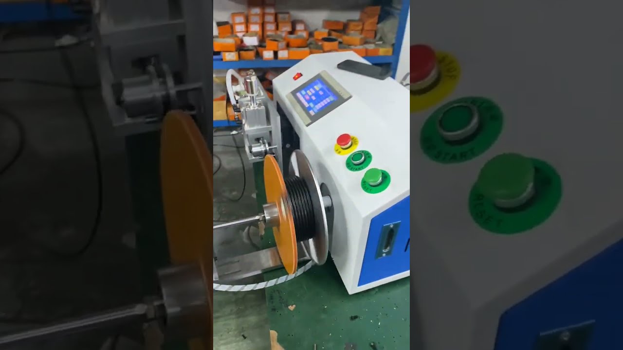 Automatische draad tel-, sorteer-, knip- en opwikkelmachine 1-8 mm diameter #machine