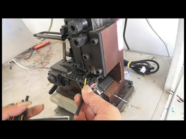 Ultra stille terminalkrimpmachine – Stille kracht voor uw productielijn