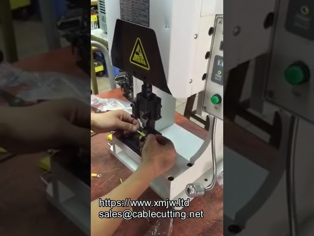 Professionele kabelboom terminal krimpmachine voor industriële krimptoepassingen