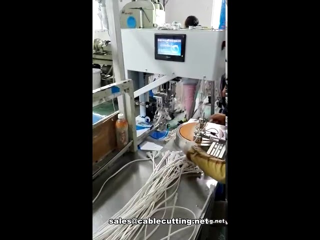 8-vormige stroomkabel wikkel- en bindmachines - efficiënte industriële oplossing