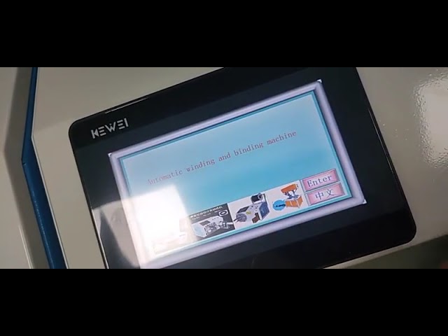 Halfautomatische meet- en oprolmachine voor koperdraad – Twist- en wikkelapparaat voor spoelen