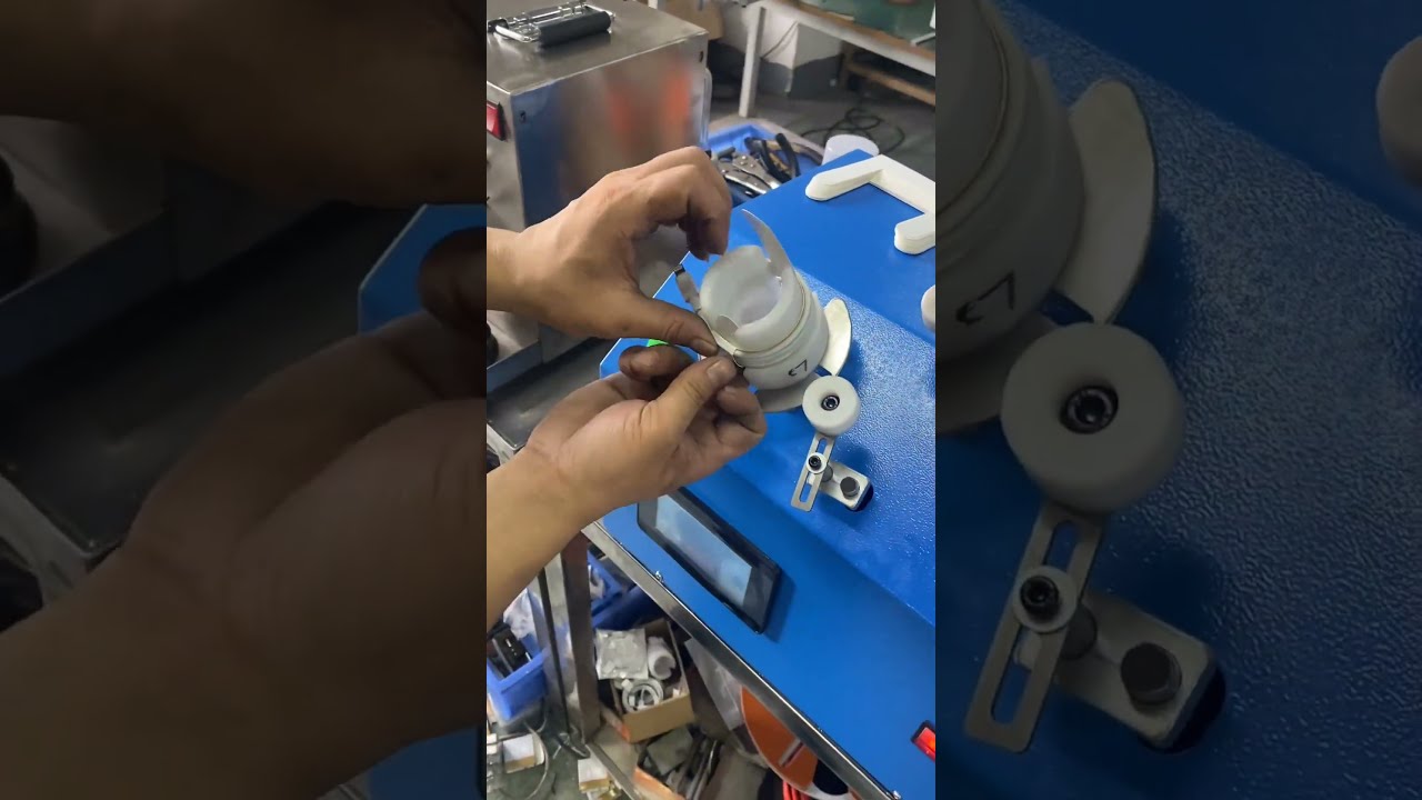 Automatische datakabel opwindmachine voor Apple 15 en papieren kaarten | #fabriek #machine