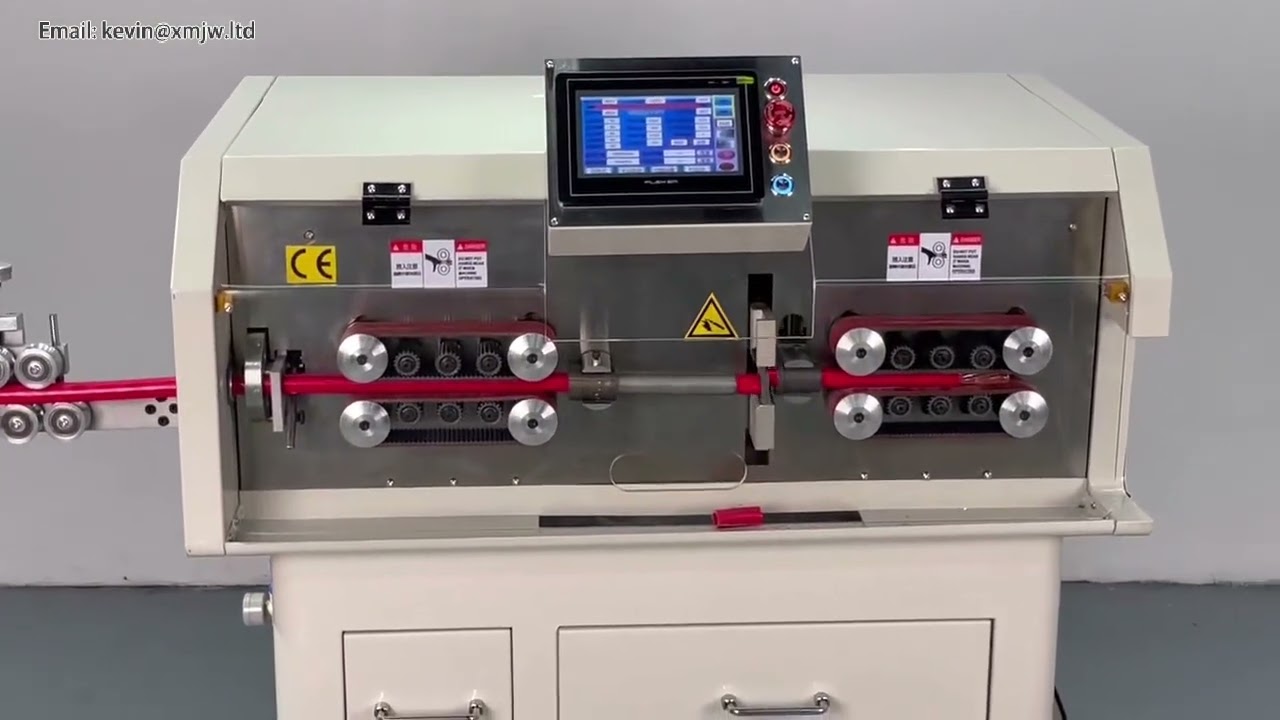 SWT-508-MAX3 Automatische Draadstripmachine - 150mm, Volservo, Aanraakscherm