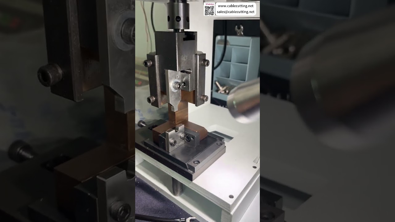 Ultra Stille Terminalkrimpmachine met Enkel Matrijs Uitgang en Aanpasbare Instellingen
